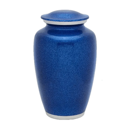 Solid Color Urn - Blue Pearl