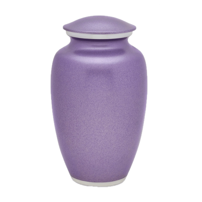 Solid Color Urn - Violet Blush