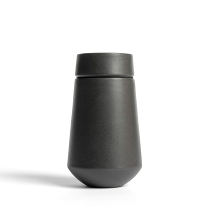 Aegis Ceramic Urn |  Charcoal Keepsake Urn