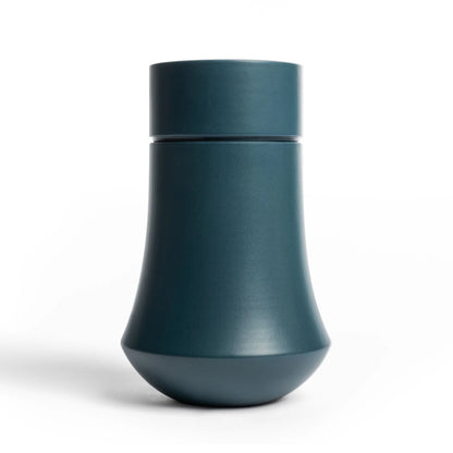 Emblem Ceramic Urn | Teal Adult Urn