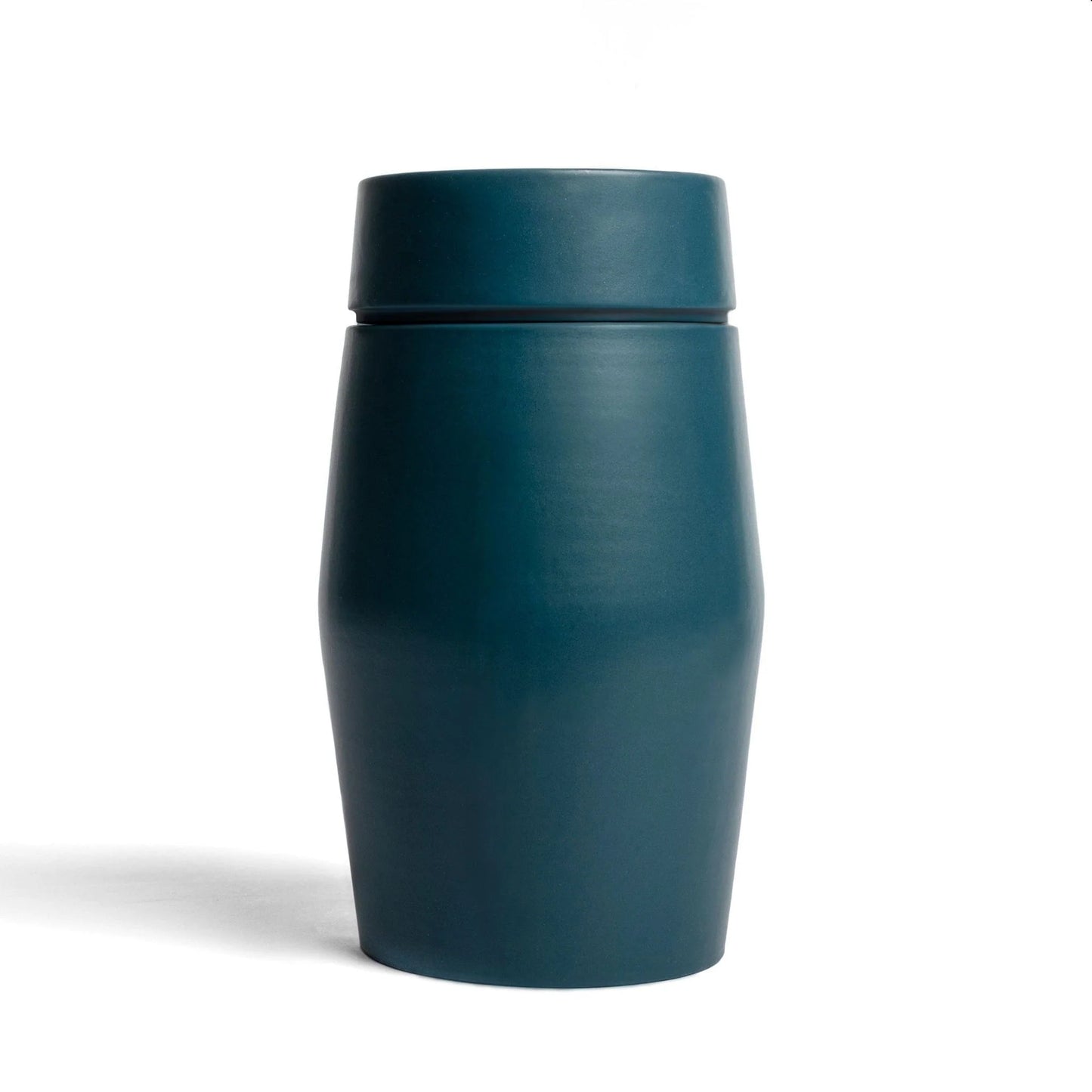 Epoch Ceramic Urn | Teal Adult Urn