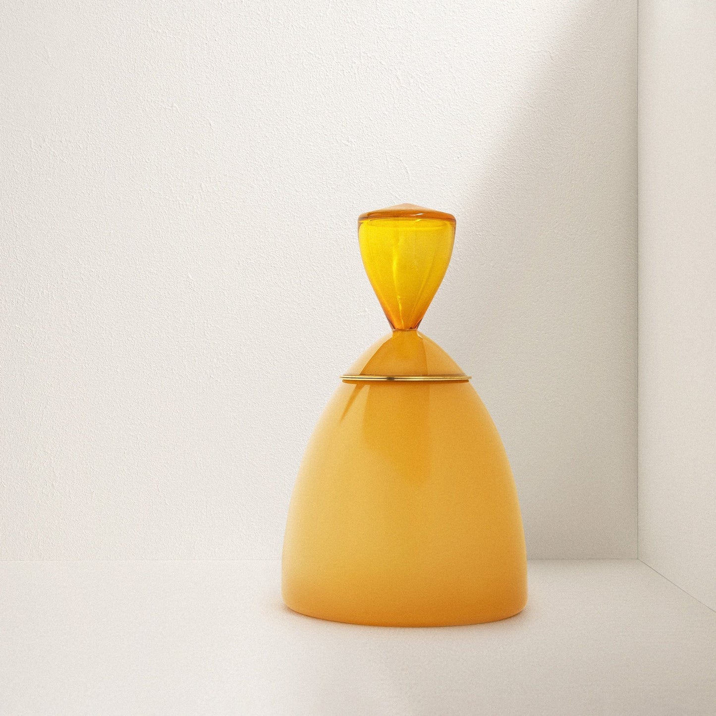 Solstice X Vitreluxe | Ochre Halo Adult Urn