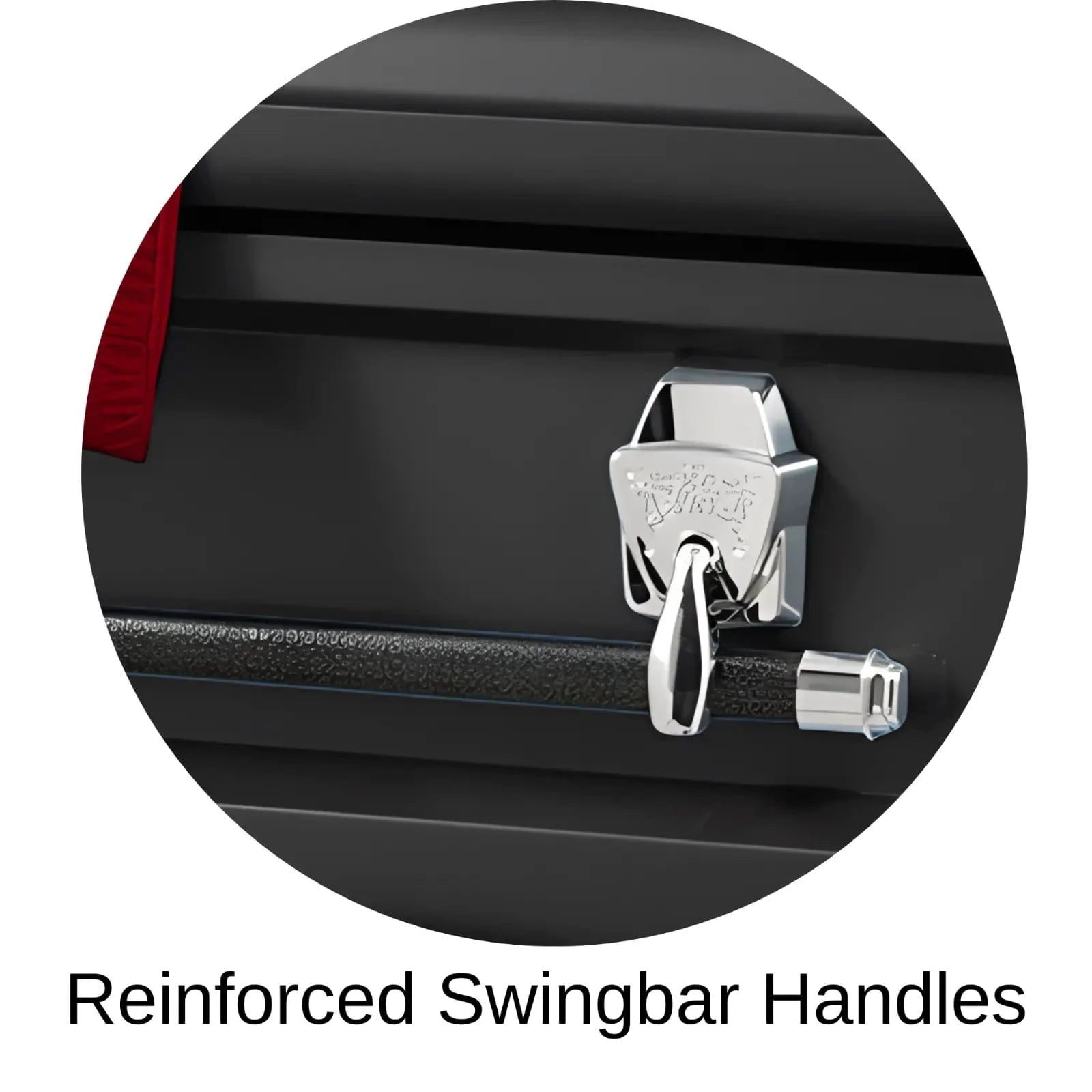 Reinforced Swingbar Handles Of Titan Cambridge Series Casket 